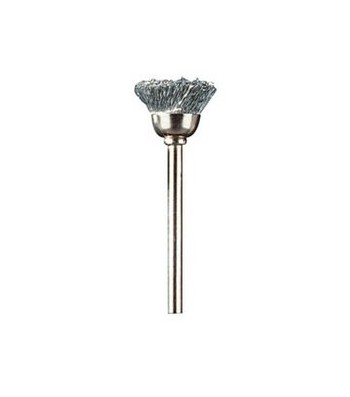 BROSSE EN ACIER 13 MM (442) BLISTER DE 2 PI&Egrave;CES
