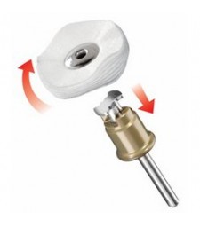 DREMEL EZ SPEEDCLIC: DISCO IN TESSUTO PER LUCIDATURA. (423S)