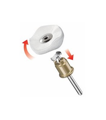 DREMEL EZ SPEEDCLIC: DISCO IN TESSUTO PER LUCIDATURA. (423S)