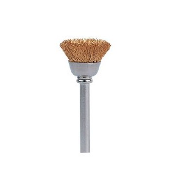 BROSSE EN LAITON 13 MM (536) BLISTER DE 2 PIECES