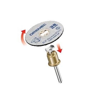 DREMEL EZ SPEEDCLIC: KIT STARTER. (SC406) BLISTER DA 2 PZ.