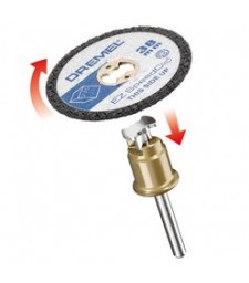 DREMEL EZ SPEEDCLIC: INCLUDE 5 DISCHI DA TAGLIO PER PLASTICA. (SC476) BLISTER DA 5 PZ.