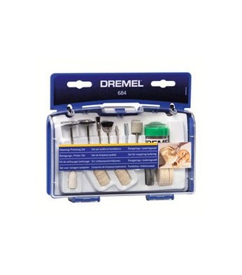 SET 20 ACCESSORI PER PULIRE E LUCIDARE (684)