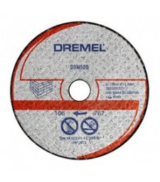 DREMEL DSM20 DISCO DA TAGLIO PER MURATURA (DSM520) BLISTER DA 2 PZ.